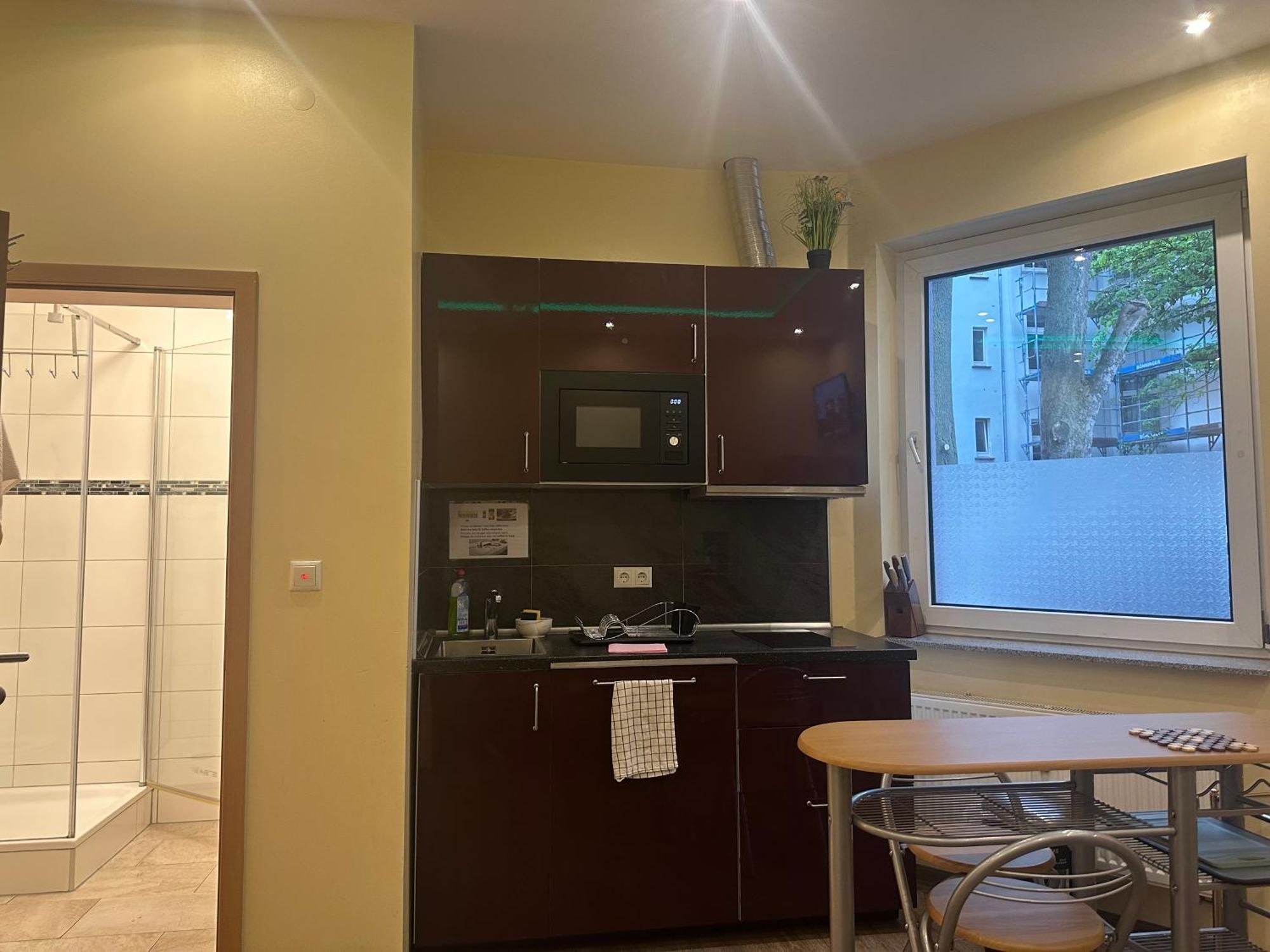 Modernes Apartment 1 Und 2 In Dortmund Mitte Bagian luar foto