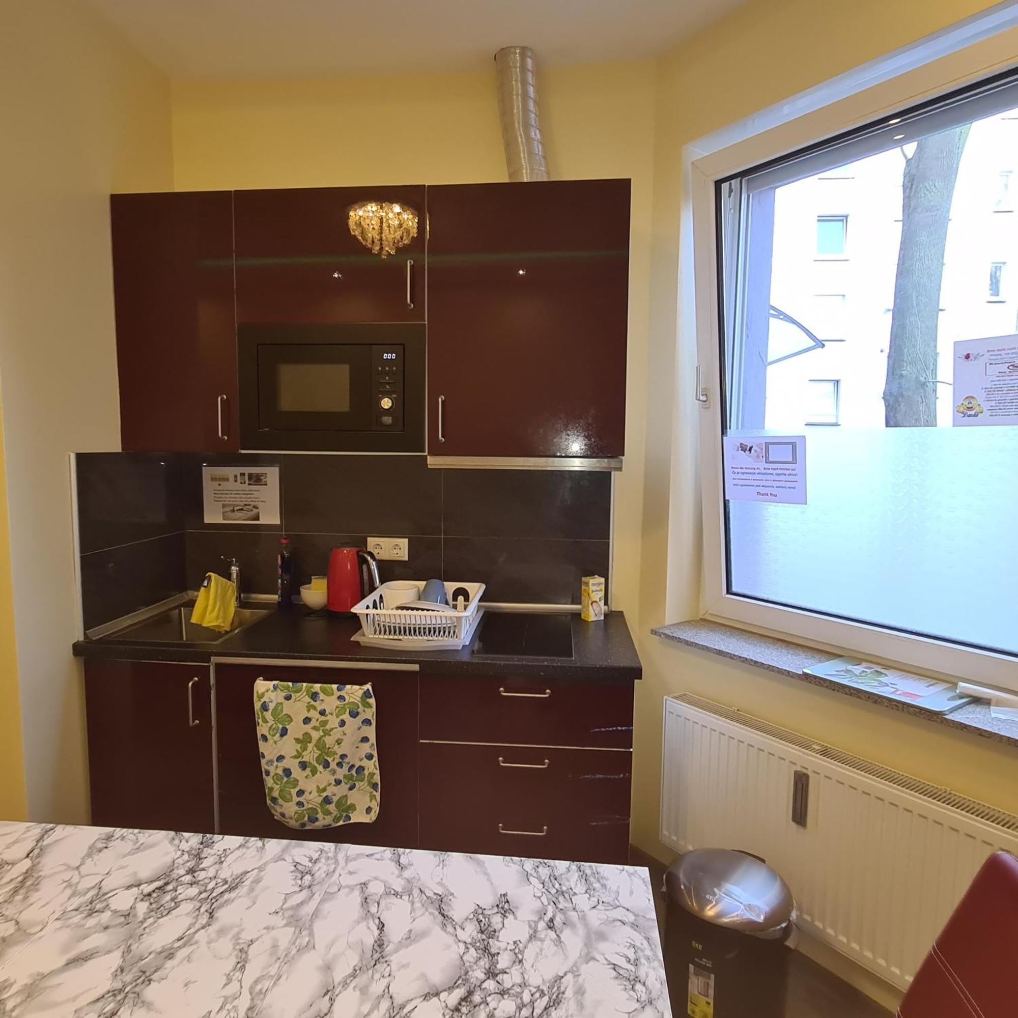 Modernes Apartment 1 Und 2 In Dortmund Mitte Ruang foto